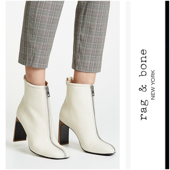 rag & bone Shoes - Edgy Chic Rag & Bone Front Zip Booties